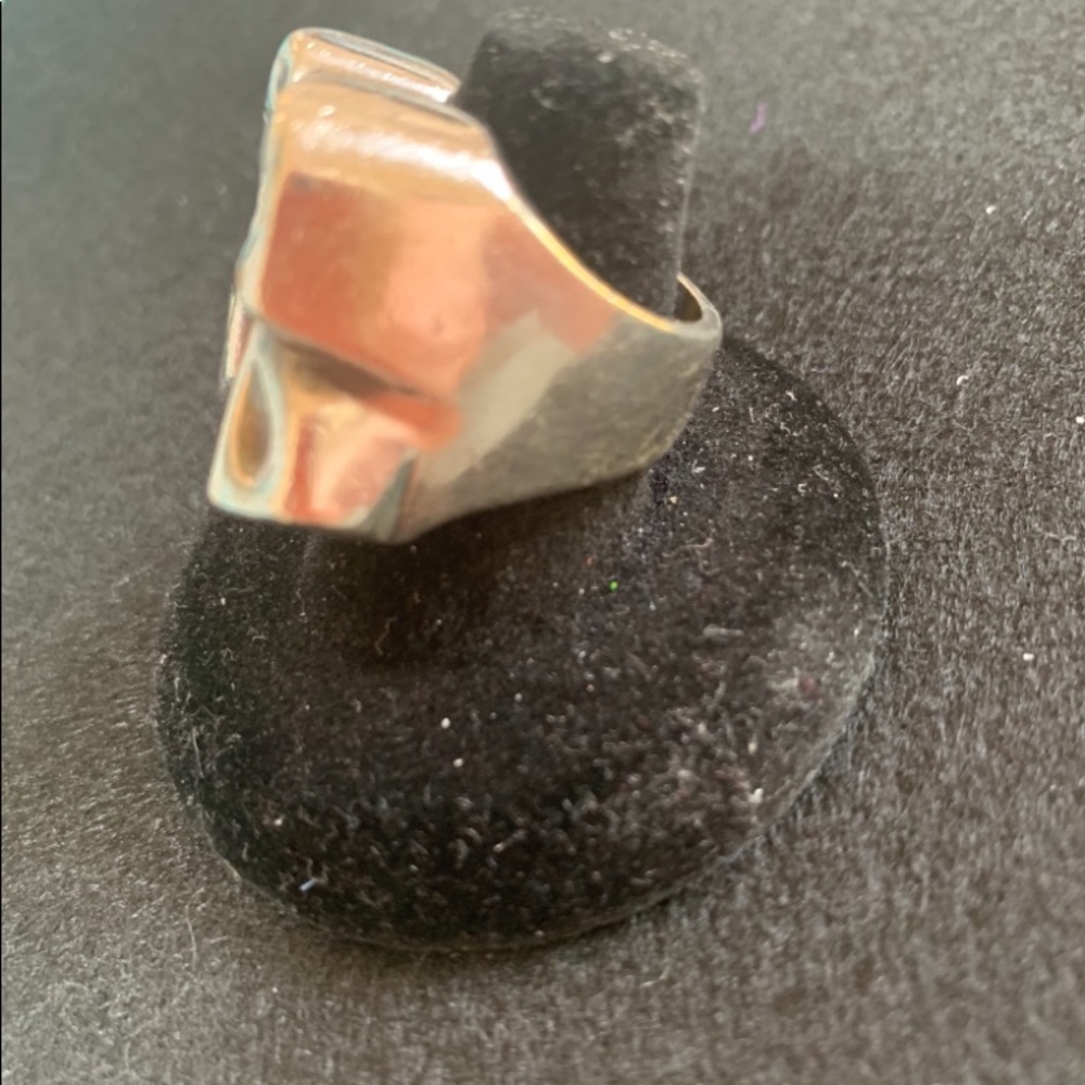 Vintage 100% Solid Sterling Silver Ring - image 6